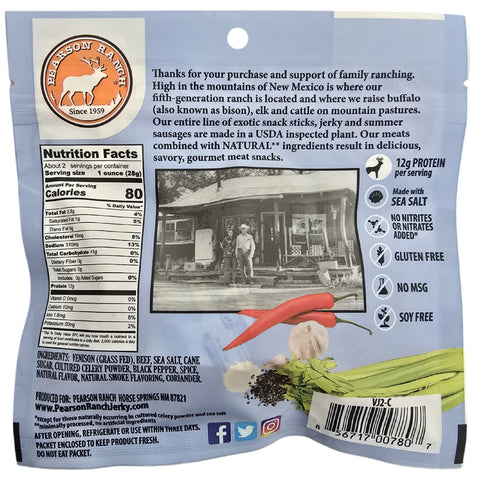 Wholesale Venison Jerky 2.1oz - (order in EACH quantities)