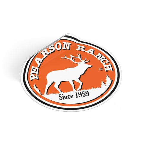 Pearson Ranch Jerky Round Vinyl Stickers