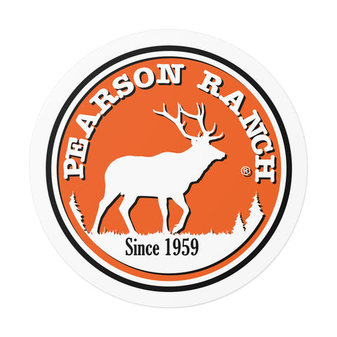 Pearson Ranch Jerky Round Vinyl Stickers