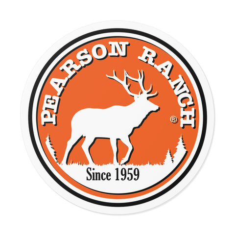 Pearson Ranch Jerky Round Vinyl Stickers