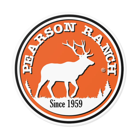 Pearson Ranch Jerky Round Vinyl Stickers