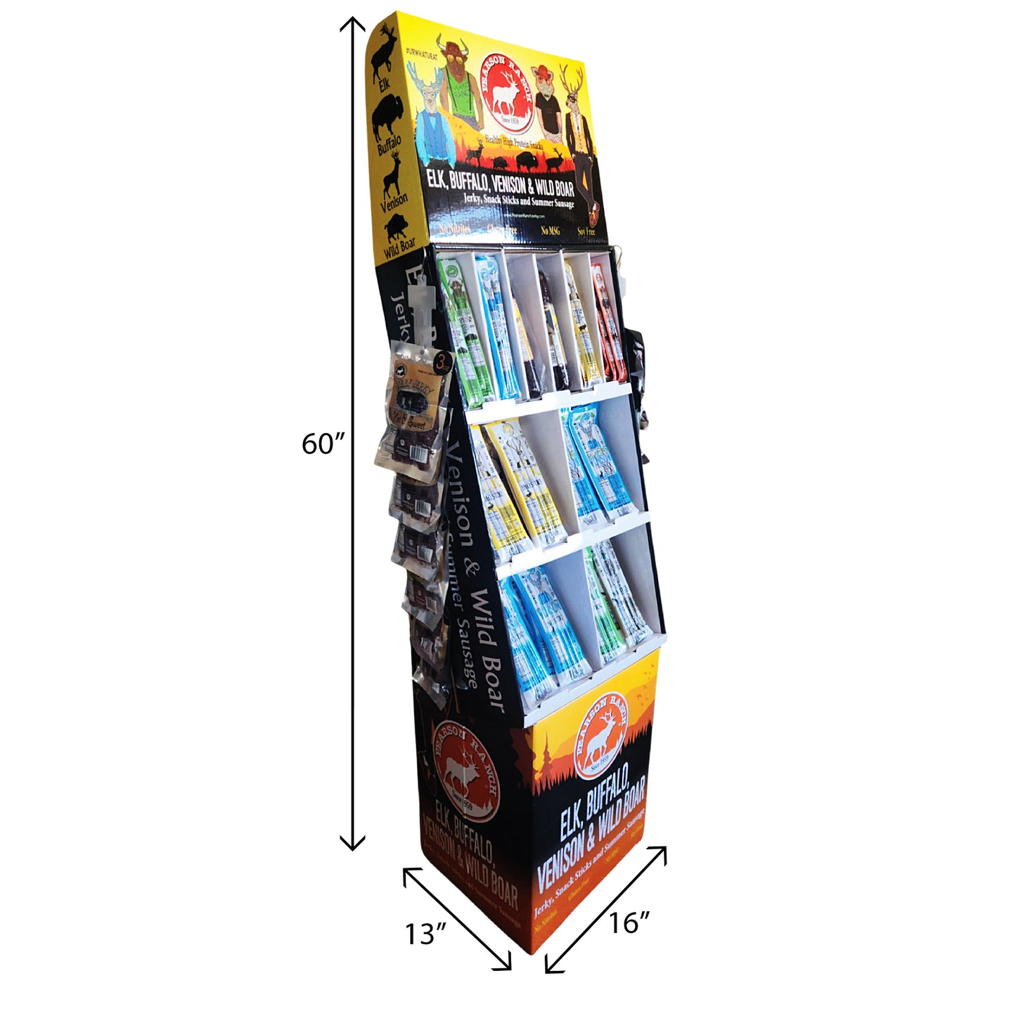 
                  
                    Wholesale 164 Count Snack Sticks Shipper Display, Clip Strips, & Caddies
                  
                