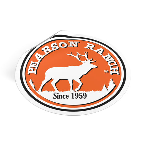 Pearson Ranch Jerky Round Vinyl Stickers