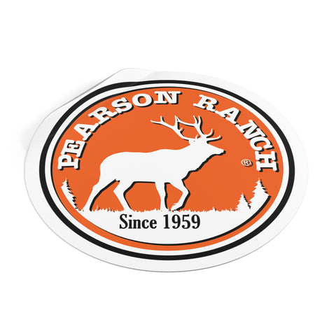 Pearson Ranch Jerky Round Vinyl Stickers