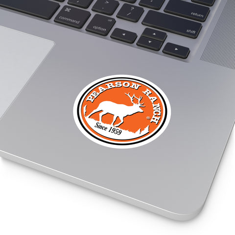 Pearson Ranch Jerky Round Vinyl Stickers