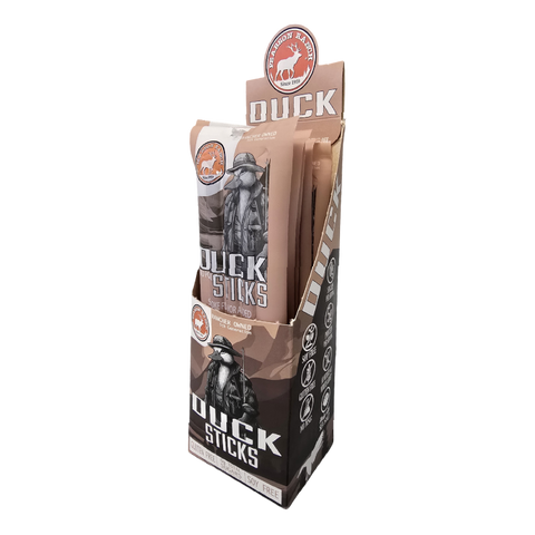 Wholesale Duck Snack Stick - 6 count multi-pack caddy