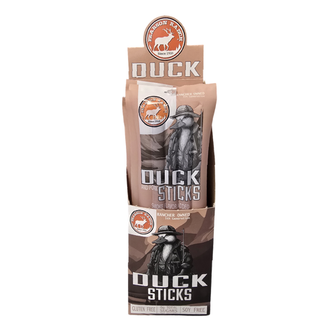 Wholesale Duck Snack Stick - 6 count multi-pack caddy