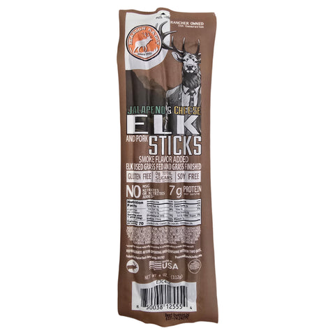 Elk Jalapeno & Cheese Snack Stick Multipack