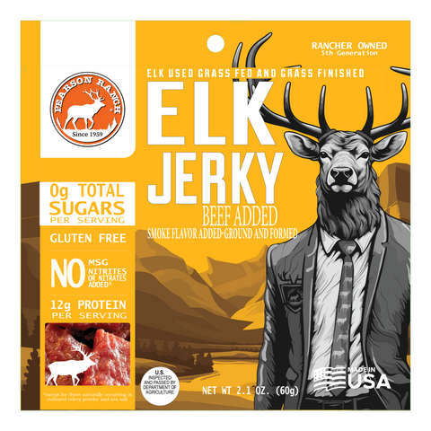 Elk Jerky - 2.1oz Resealable Bag