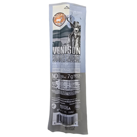 Venison Hickory Smoked Summer Sausage (7 oz.)