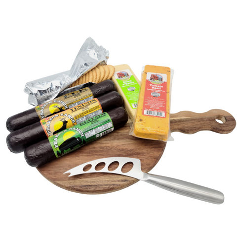 Pearson Ranch Jerky's Exotic Meats Gift Board Set