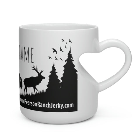 Mug featuring a stylish illustration to celebrate the love of wild game hunting.