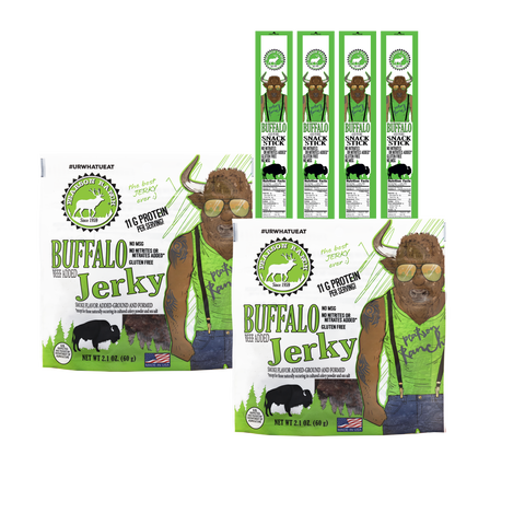 The City Slicker - Buffalo Variety Pack - Pearson Ranch Jerky