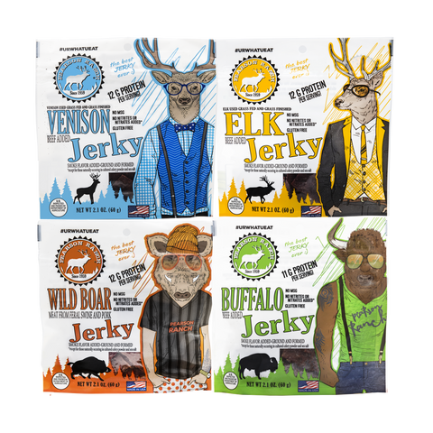 Wild Game Gift Box (Small) - SAVE 25% - Pearson Ranch Jerky