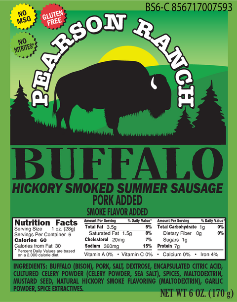 The Trail Boss - Buffalo Variety Pack - Pearson Ranch Jerky