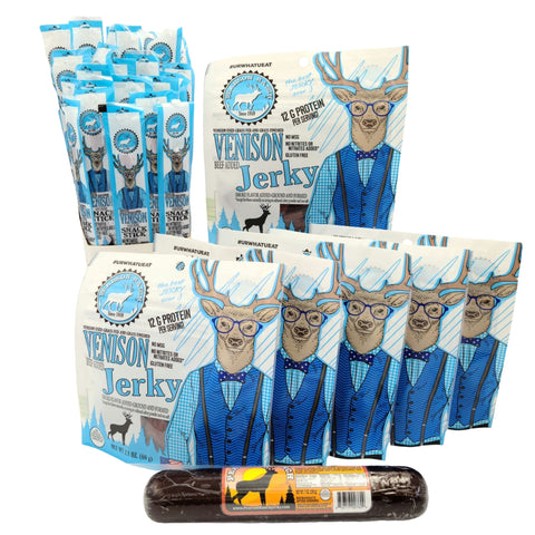 The Trail Boss - Venison Variety Pack - Pearson Ranch Jerky