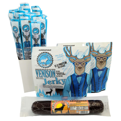 The Wrangler - Venison Variety Pack - Pearson Ranch Jerky